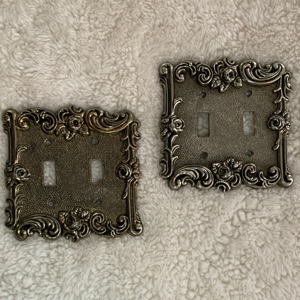 American Tack & Hardware double light switch cover plate (1967); quantity of 2.
